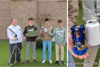 Vier tieners ontwerpen satelliet die in drankblikje past, en die wordt misschien zelfs echt gelanceerd