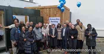 Homeless people can take a shower at new national-first facility in Barking
