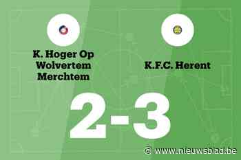 KFC Herent wint uit van HO Wolvertem Merchtem, mede dankzij twee treffers De Braekeleer
