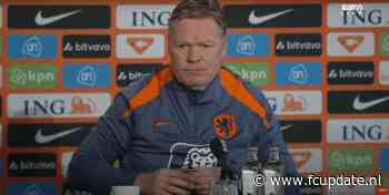 Ronald Koeman kijkt plots 'heel moeilijk', als naam van Feyenoorder genoemd wordt
