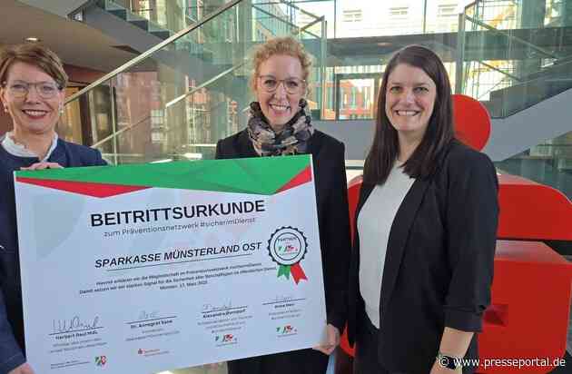 #sicherimDienst: Sparkasse Münsterland Ost tritt dem Präventionsnetzwerk #sicherimDienst bei / Engagement für mehr Schutz und Sicherheit der Beschäftigten