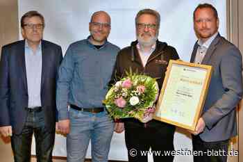 Goldener Meisterbrief für Karl Kühn aus Lübbecke