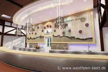 So soll die neue Theke in der Schützenhalle aussehen