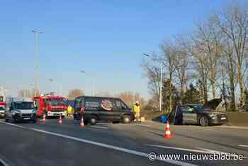 Gewonde bij kop-staartbotsing op E17