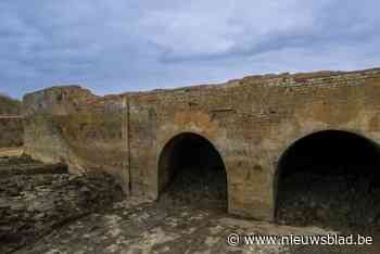 Sluis van historisch fort blootgelegd door  archeologen: “Toont gigantische omvang van militair bouwwerk”