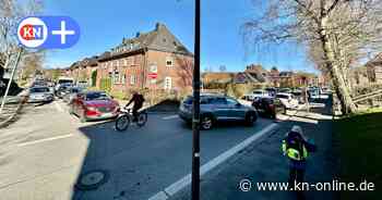 Sperrung im Kronshagener Weg in Kiel sorgt für Verkehrschaos in der Langenbeckstraße