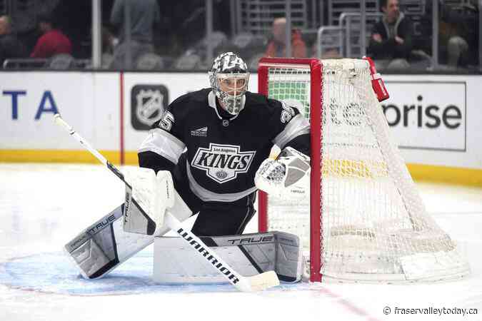 Kings’ Kuemper, Devils’ Bratt, Kraken’s Montour named NHL’s three stars of the week