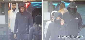 Albuquerque police ask public for help identifying shooting suspects