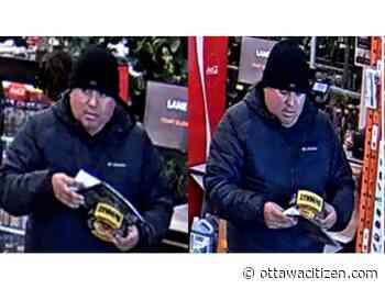 Ottawa police seek Nepean theft suspect