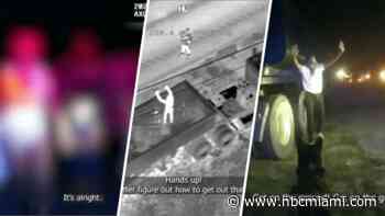 Dramatic video shows Broward kidnapping victims safe, suspect arrested after chase