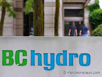 B.C. Hydro rates to increase 3.75 per cent each of next two years