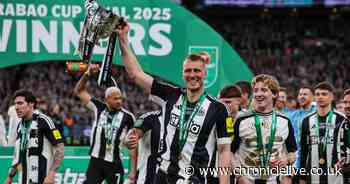 Dan Burn to be awarded Freedom of Northumberland after NUFC star's Carabao Cup final goal heroics