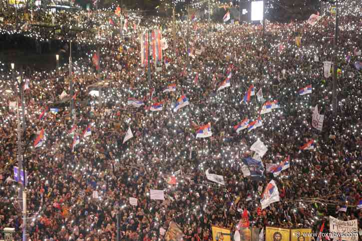 Mass anti-corruption protests put strain on close European ally of Russia