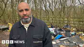 'Fly-tippers blocking road stop me getting to work'