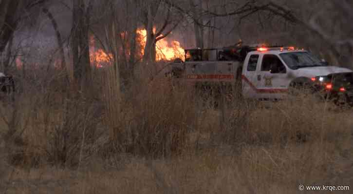 Crews contain Bosque fire in Albuquerque