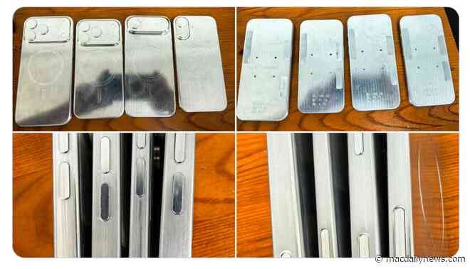 Apple iPhone 17 dummies leak, revealing thin new design