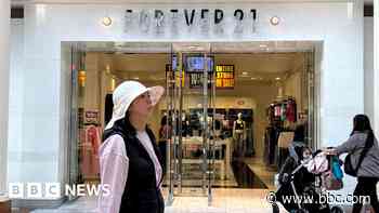 Forever 21 operator files for bankruptcy in the US