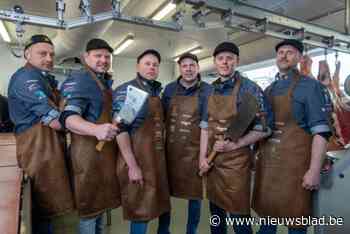 “We krijgen 3,5 uur de tijd om alles te versnijden”: deze zes slagers nemen voor ons land deel aan het WK voor beenhouwers in Parijs