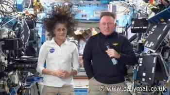 Stranded NASA astronaut's daughter issues cryptic message as her dad's rescue mission timeline is changed AGAIN