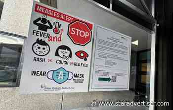 Vaccinations are urged as measles cases rise