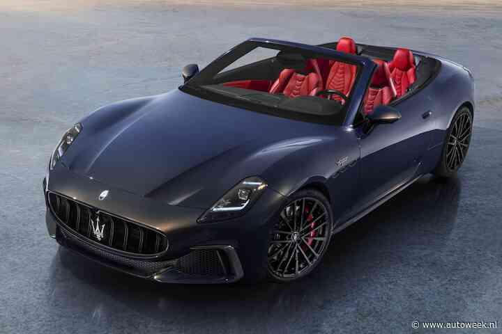 Maserati GranCabrio met 550 pk sterke V6 maar liefst €25.000 goedkoper