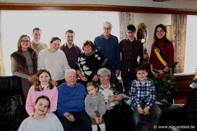 Jeugdliefdes Diane (85) en Edgard (85) zijn 65 jaar getrouwd