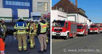 Feuerwehr Bamberg zu ABC-Einsatz alarmiert - austretende Schwefelsäure