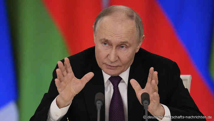 Putin fordert Stopp der Waffenlieferungen als Bedingung für Waffenstillstand