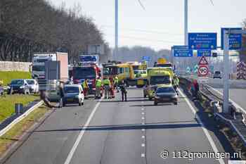 Meerdere ongevallen op de A7 (update)
