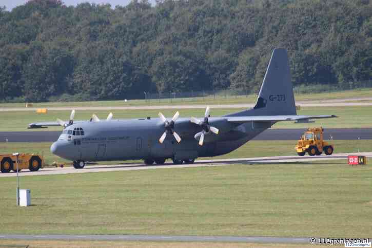 Vrachtvliegtuigen van Defensie oefenen twee weken boven Groningen, `voornamelijk in het donker`