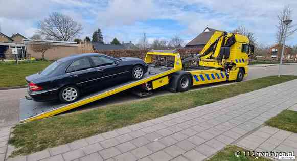 Auto in beslag genomen in Uithuizen bij verdachte van oplichting