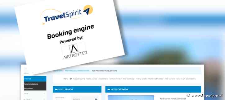 TravelSpirit lanceert volledig geïntegreerde booking engine voor accommodaties
