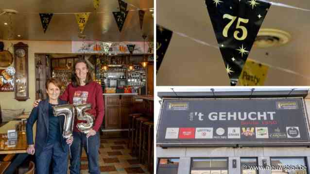 ’t Gehucht viert 75 jaar met feestlied van Christoff: “Het café is een tweede thuis voor velen”