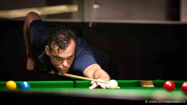 Berry aan de bak in beroemd snookertoernooi en dat was even schrikken