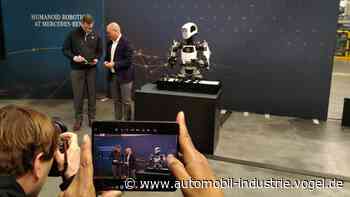 Mercedes investiert in humanoide Roboter