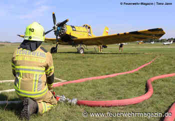 Löschflugzeug bleibt am Harz-Rand stationiert
