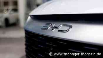 BYD: E-Auto-Laden soll künftig so schnell wie Tanken gehen