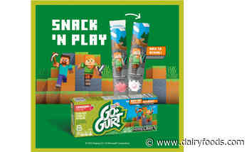 Go-GURT teams with Minecraft for new yogurt products