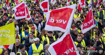 Verdi Streik in Kiel: Öffentlicher Dienst legte erneut die Arbeit nieder