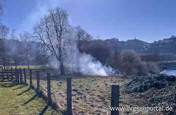 FW-EN: Flächenbrand und Verkehrsunfall zum Wochenbeginn