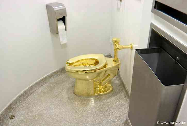 Jury convicts thief who stole golden toilet from English palace