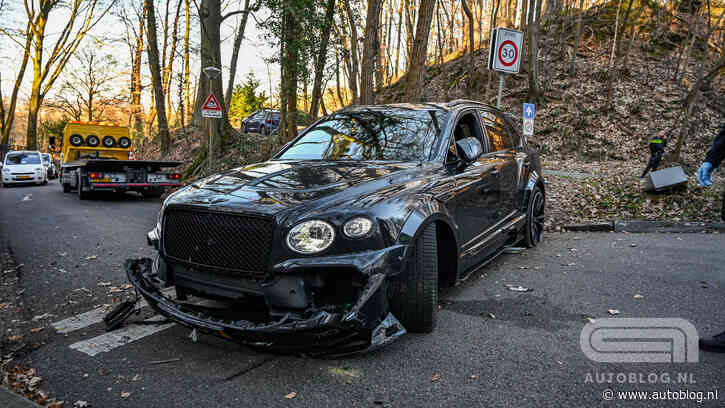 Zuipende bestuurder crasht Mansory Bentayga