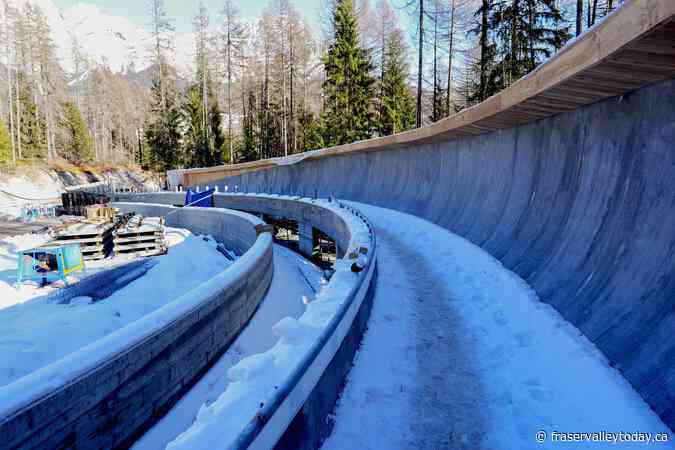 Cortina’s controversial Olympic sliding track slated for test runs by 60 athletes next week