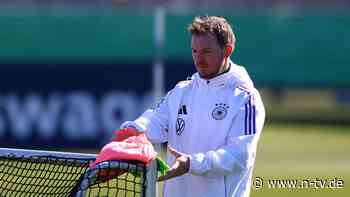 Rückennummern geben Aufschluss: Nagelsmann legt sich auf Torwart für beide Italien-Spiele fest