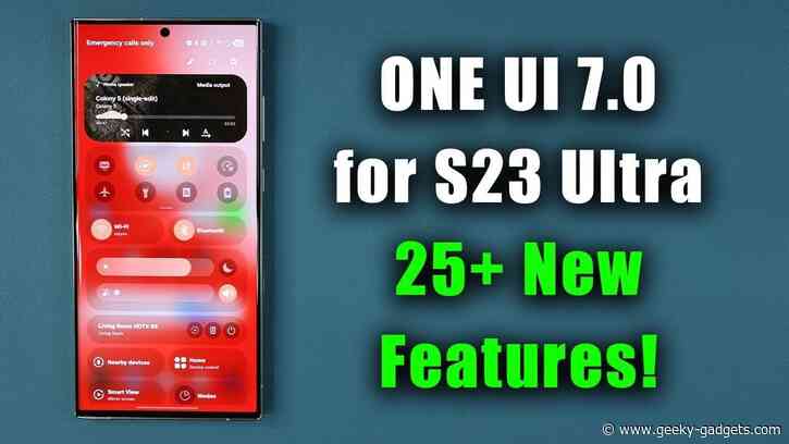 How One UI 7.0 Enhances Galaxy S23 Usability and Performance