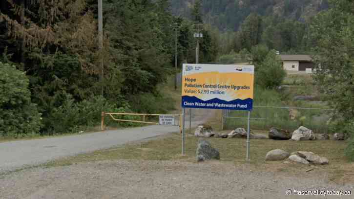 B.C. govt. refers Hope wastewater facility for administrative penalties due to alleged non-compliance
