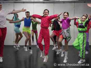 Sarnia-Lambton dancers sharing the stage at Mini Pop Kids show