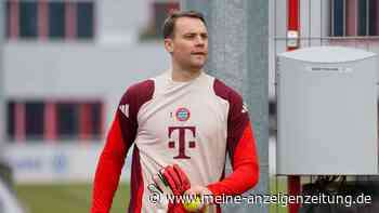 Nach Muskelfaserriss: Neuer ist zurück auf dem Trainingsplatz