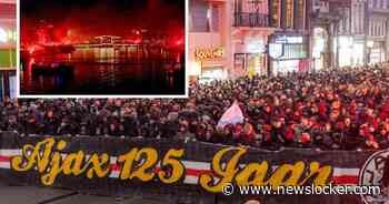 Amsterdam in vuur en vlam: zo vieren supporters van Ajax het 125-jarig bestaan van de club