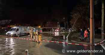 Waterleiding springt in Ede: Hofbeeklaan en Nienhof staan blank